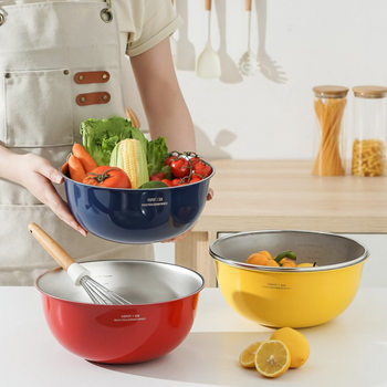 Platinum 316 Stainless Steel Mario Classic Nostalgic Classy Kitchen Two-Piece Set Basin Deepening and Basin Dishwashing Basin