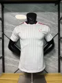 25-26 manchester united retro three-leaf white