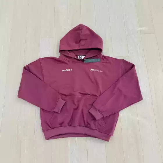 2026 New Scu Trendy Brand Printed Hoodie Autumn Terry Cotton American-Style Hooded Sweatshirt Pullover Jacket Top