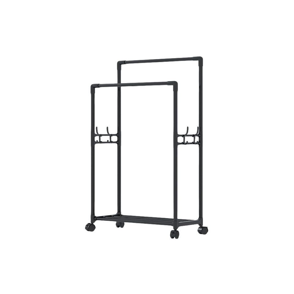 Upgraded Coat Rack with Pulley Reinforced Practical Clothes Hanger Multi-functional Storage Rack Removable Wholesale Cross-border Hot Sale