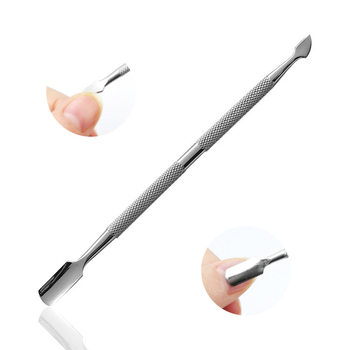 Dead skin push nail art tool steel push Professional Exfoliating nail removal beginners basic care Auxiliary small gang push