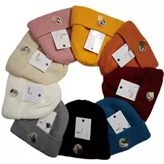Men's Autumn and Winter Knitted Hat European and American Fashion Trendy Casual Woolen Hat Fleece-Lined Thickeneded Pullover Hat Cold-Proof and Warm Cold Hat