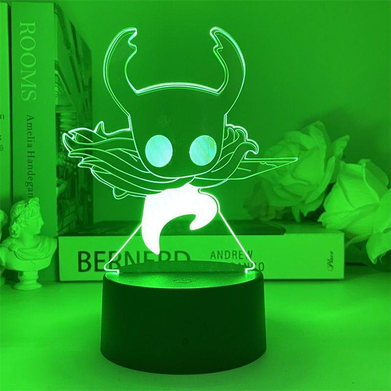 Usb Nightlight Hollow Knight Game Surrounding Boys Birthday Gift Bedroom Bedside Ornaments led Luminous 3D Light