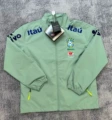 Brazilian green stand collar style