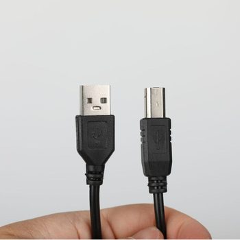 Computer printer USB cable HD data line square pin type printing line thermal printer adapter cable