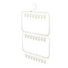 Jijubaby Wardrobe Storage Baby Hanger Children's Hat Bib Towel Sock Hook Drying Clothes Rack Free Shipping