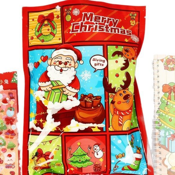 Christmas Gift Cartoon Christmas Stationery Blind Box Blind Bag Student Christmas Surprise Gift Primary School Student Learning Reward