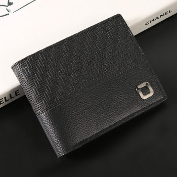 Cross-border new men's wallet short fashion high-end large-capacity wallet multi-card slot leather wallet men's wallet
