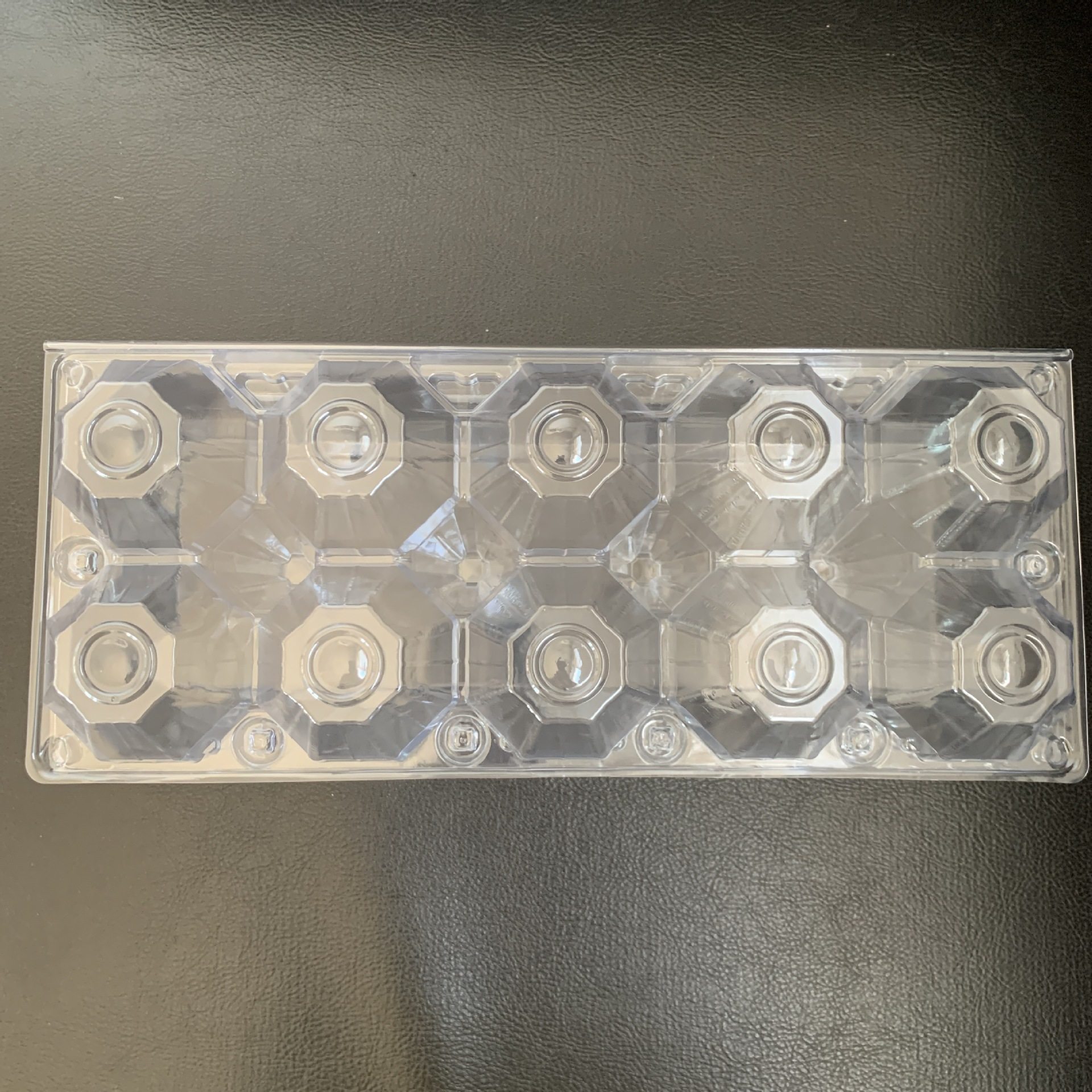 Blister Packaging Transparent Pvc Goose Egg Tray 10 Pieces Egg Transparent Packaging Box Food Plastic Plastic Inner Packaging