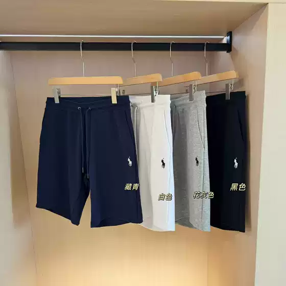 030409 Four-Color Couple Shorts with Elastic Waist, Casual Sports Shorts