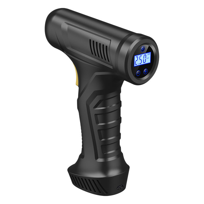 Car wireless handheld air pump car tire pump mini portable car electric pump with light