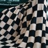 B40 Checkerboard Pattern A-Grade Half-Velvet Blanket Air Conditioning Blanket Office Nap Blanket Sofa Throw Blanket Guesthouse Hotel Blanket