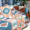 Cross-border foreign trade camping blanket moisture-proof camping mat Jacquard tapestry ins style sofa towel thread blanket multifunctional sofa blanket