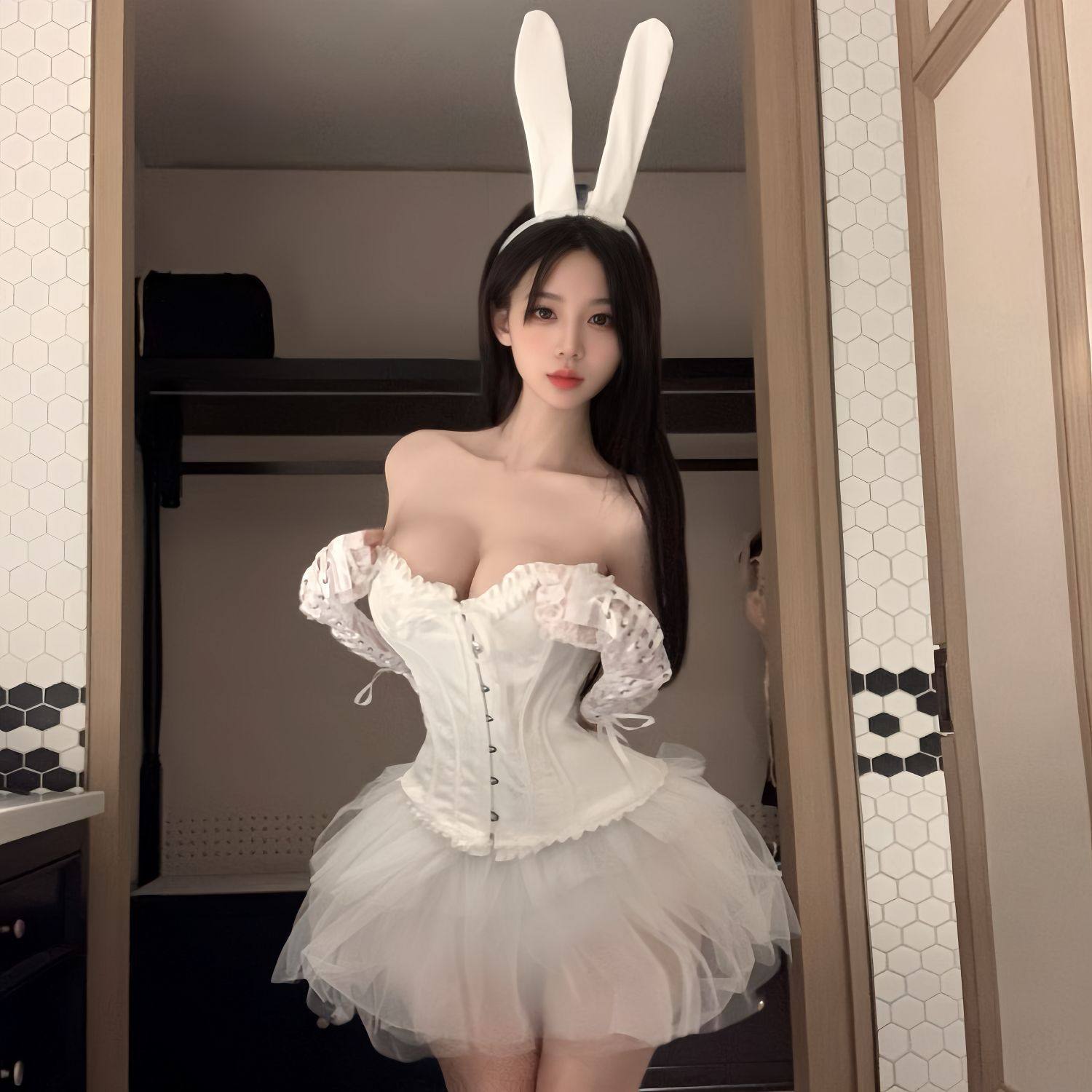 Gui Yun Sex Underwear Pure Desire Waist Vest Corset Sexy Slim-fit Lace Corset Dress Uniform suit