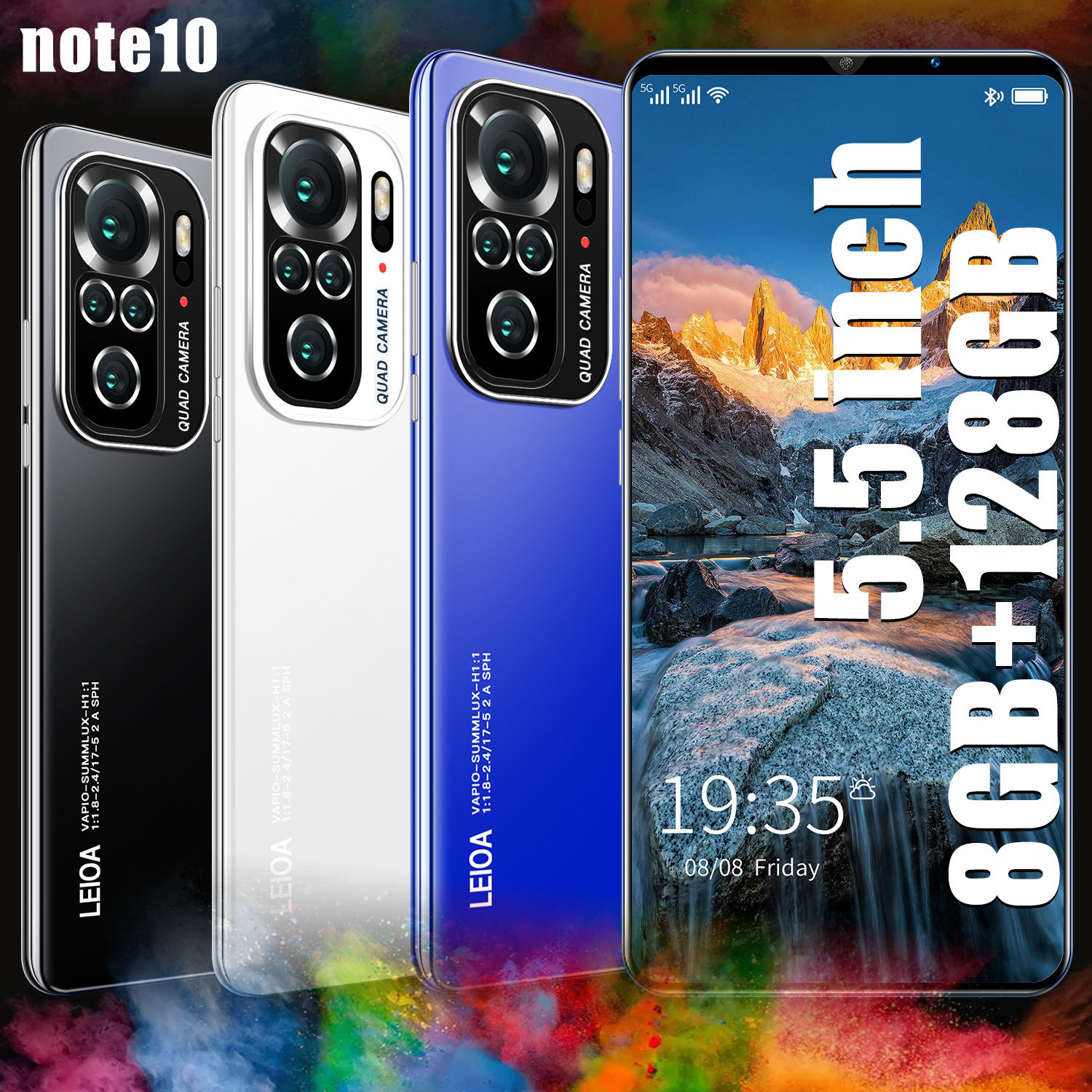 note10 Pro新款跨境电商爆款 5.5寸安卓智能手机工厂现货批发低价