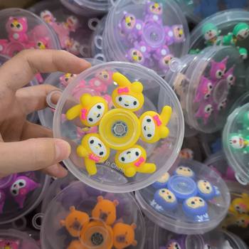 Fingertip Gyro Creative Cartoon Fingertip Rotating Gyro Decompression Toy Night Market Street Stall Small Goods for Boys and Girls to Play