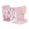 Hole-Type Bookend with Pen Holder, Student Multi-Functional Desk Bookshelf, Creative Simple Bookend, Retractable Bookend