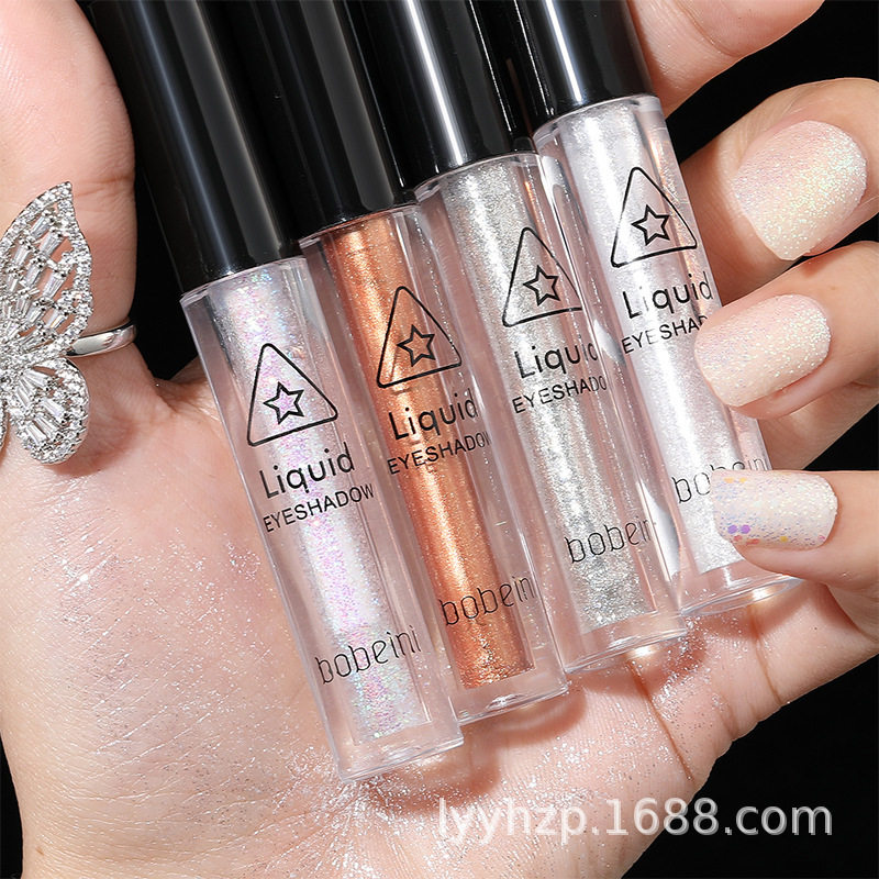 Liquid Eyeshadow Teardrop Glitter Sequin Silkworm Pearlescent Polarized Brightening Monochrome Highlight Eyeshadow Liquid Makeup