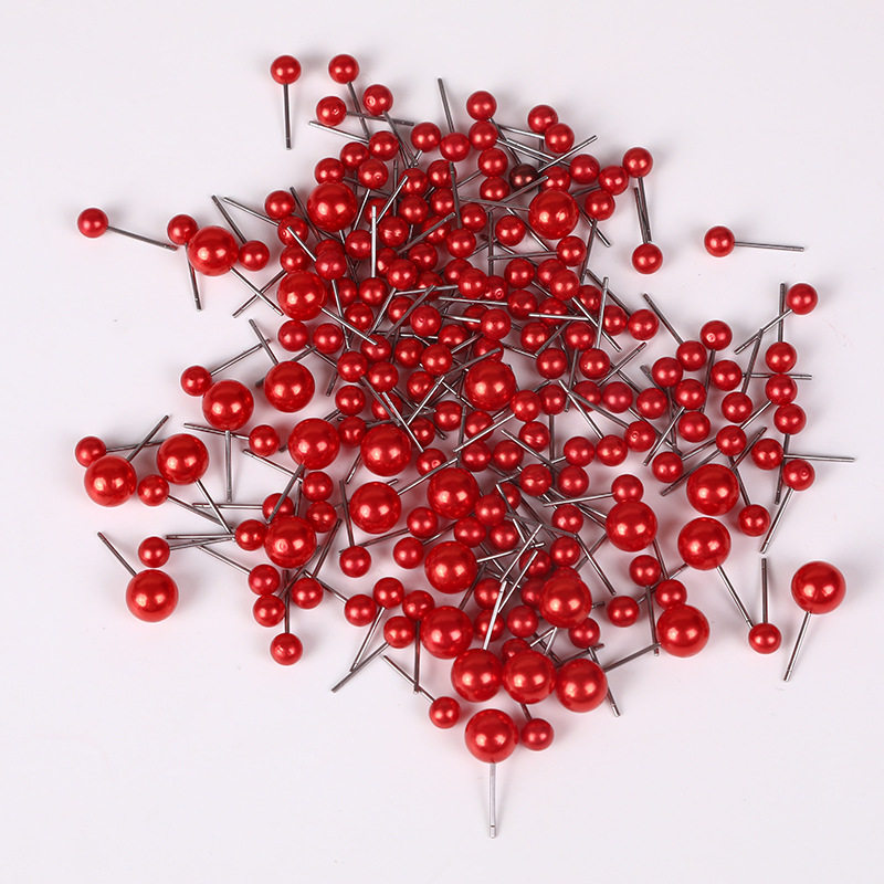 Cross-border Plush Animal Eyes Cartoon Black Bean Eyes Straight Rod Accessories DIY Accessories Black Doll Straight Cocoa Eyes