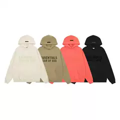 Cross-Border European and American Essentials Trendy Brand Fleece Sweatshirt Men's Fog Sweatshirt Jacket Hoodie