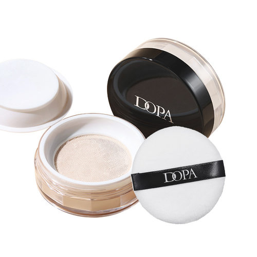 DOPA雾纱羽光定妆散粉雾面哑光持妆提亮干油皮柔焦细腻美妆定妆粉 - 图3