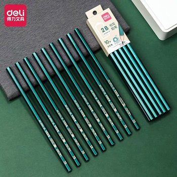 Deli 58104/58216 Pencil Writing Pencil Hexagon Pencil HB/2B Learning Writing Pencil