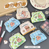 Kapibala Coin Purse Cute PU Coin Bag Cartoon Mini Earphone Bag Storage Bag Portable Key Bag Line Bag