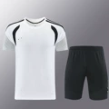 Ad12 white short-sleeved suit