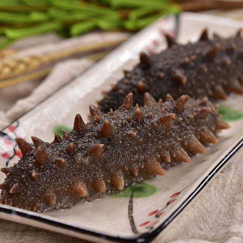Mingzun 10A Grade Dalian Classy Ready-To-Eat Sea Cucumber 500g Sea Cucumber Ready-To-Eat Sea Cucumber Manufacturer Wholesale Shipped by Sf Express