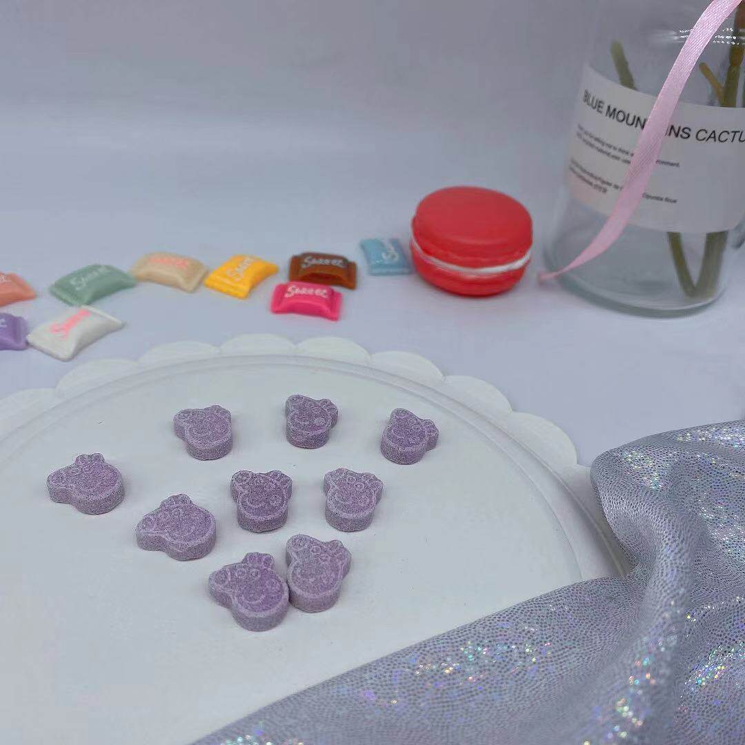 [Factory Straight Hair] Fruit and Vegetable Page Milk Slice Children Dry Milk Slice Snacks