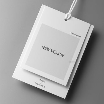 Clothing Tag Label Design, Ready-made Men's and Women's Clothing Universal High-end Tag Card Production, Clothing Store Tag Customization