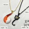 Suxin Cross-Border European and American Hot-Selling Ocean Romance Fox Tail Necklace Creative Niche Snake Chain Clavicle Chain Wholesale