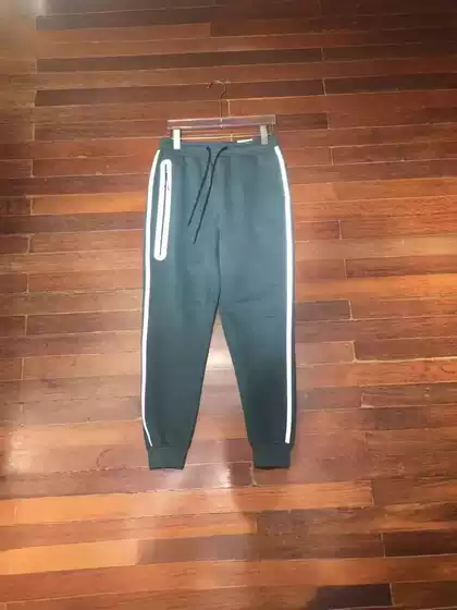 2025 Spring and Autum Men's Casual Sports Reflective Strips Cotton Hooded Jacket and Sweatpants 754 and 762 Suit