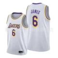 Lakers no. 6 white