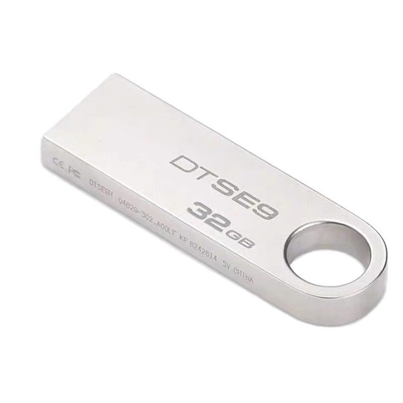 Kingston USB Flash Drive 16g 32g 64g High-Speed Computer Bidding Office Engraving 128g Gift Se9 USB Flash Drive 256m