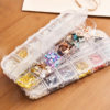 Manicure Tool Box 12-Compartment Long Box Jewelry Box Dried Flower Box Diamond Box Plastic Long Jewelry Storage Set Box