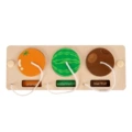 Fruit Matching Board (Busy Board Accessory)