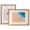 Solid wood picture frame mounting wall-mounted 4k8k watercolor texture painting sketch photo frame a3a4 wooden sketch puzzle frame 20