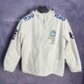 Brazilian style windbreaker light white fleece