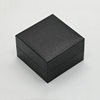 Litchi Pattern Leather Paper Watch Box Flip Watch Box Gift Box Single Jewelry Holiday Gift Pillow Watch Box Bag