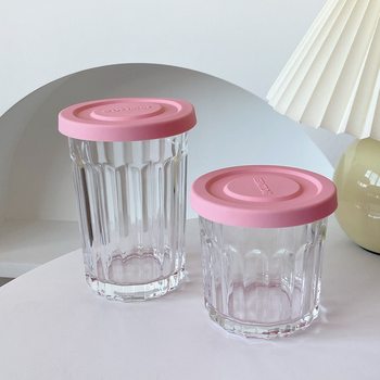 Bolimei Glass Storage Box, Storage Jar, Snack Storage Jar, Tea Bottle, Dried Fruit Coffee Bean Jar, Refrigerator Sealable