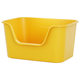 Pet Supplies Extra Large Open Splash-Proof Cat Toilet Extra Large Cat Litter Box Semi-Enclosed Cat Litter Box