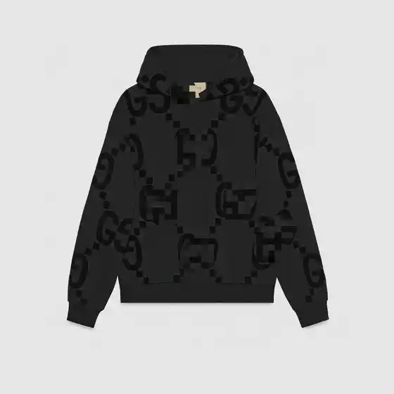 G Brand High Version Autumn New Style Jacquard Letter Hooded Sweatshirt and Pants Unisex Sports Casual Set