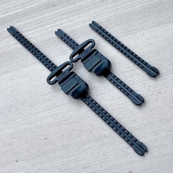 New JK Uniform Pleated Skirt Adjustable Buckle Japanese Girls Skirt Buckle Track Zipper Skirt Buckle Plastic Sliding Buckle