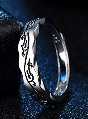 单身戒指ins铜嘻哈男J177