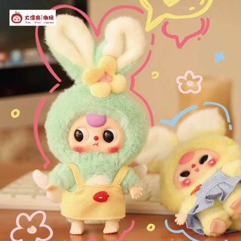 Genuine Three-Year-Old Baby Macaron Little Rabbit First Generation Pendant Hand-Made Cute Girl Gift Toy Blind Box Wholesale