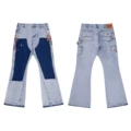 666 denim blue trousers