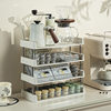 Tea Bag Storage Box Tea Room Coffee Capsule Snack Tea Finishing Office Bar Desktop Multi-Layer Storage Rack