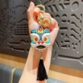 Tassel lion dance - black