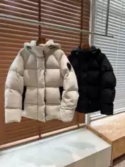 Ouyang Nana's Generation's Same Style Short down Jacket Loose Jacket Bread Jacket Airport Short Long-Sleeved Stand-Up Collar down Jacket
